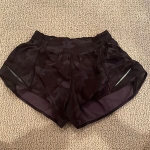 camo lulu shorts